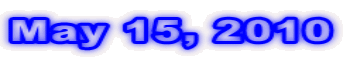 May 15, 2010